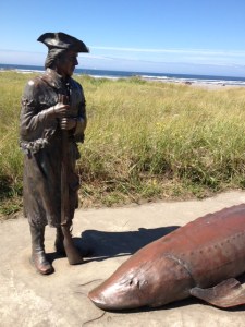 Clark and the sturgeon