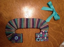 letter c ready for bow