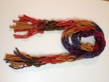 finished scarf