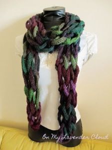 Original pin scarf