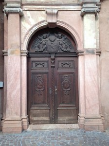 church door