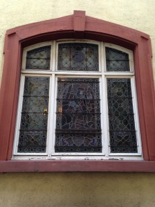 stained glass window